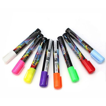 3mm Liquid Chalk Marker Pens 8 Colors